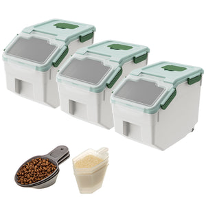 Lifewit best dog food storage container, plastic rice,flour storage container