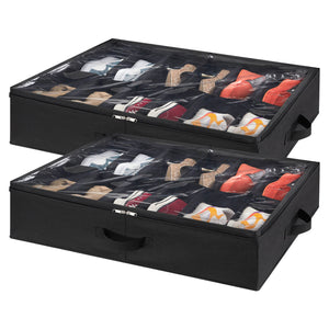 Lifewit Under Bed Shoe Storage Organizer for Dorm, Bedroom