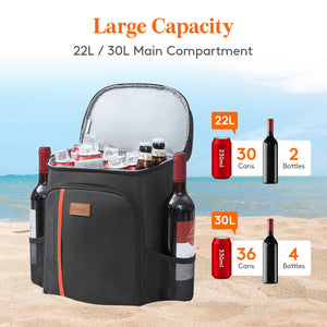 Lifewit Backpack Cooler, Insulated Soft Lunch Cooler Bag