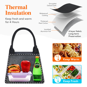 Lifewit Insulated Lunch Tote Bag for Women, Men, Kids
