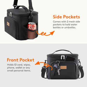 Lifewit Insulated Lunch Bag, Soft Cooler Bag for Women, Men, Camping, Picnic