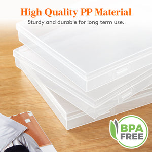 Lifewit Photo Storage Organizer Box, 5''x7'' Photo Keeper Boxes