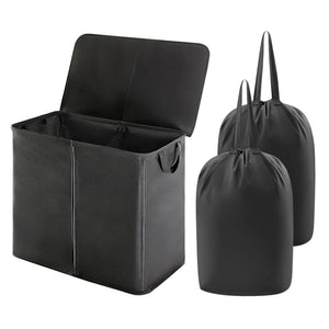 Lifewit 105L Double Laundry Hamper Basket with Lid