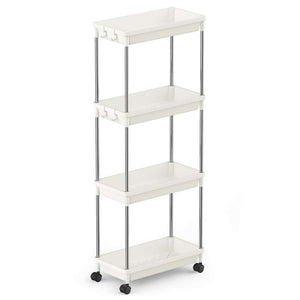 Lifewit 4 Tier Slim Rolling Cart for Bathroom 