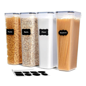 Lifewit 4PCS Airtight Pasta Container Airtight 