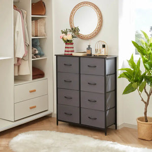 Lifewit 8 Drawer Double Dresser Chest of Drawers