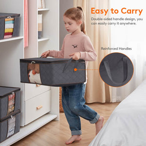 Lifewit Clothes Storage Bags Foldable Closet 