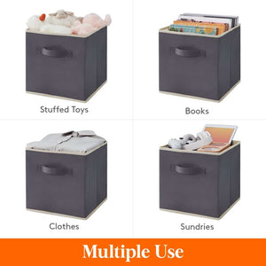 Lifewit Collapsable Fabric Cube Storage Bins 13x13