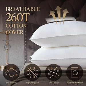 Lifewit Cooling Support Bed Pillows Washable