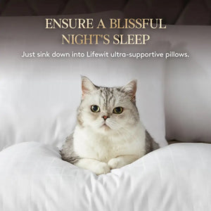Lifewit Cooling Support Bed Pillows Washable