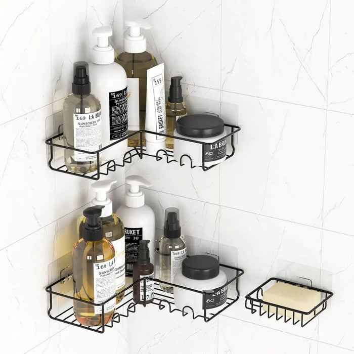 Lifewit Corner Shower Caddy Shelf, Tile Shower Shelves Organizer, Bathroom Rack