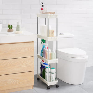 Lifewit Extra-Slim 3/4 Tier Rolling Cart for 