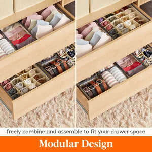 Lifewit Fabric Dresser Drawer Underwear Organizer 