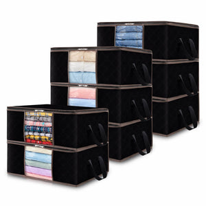 Lifewit Foldable Storage Bags with Clear Window 