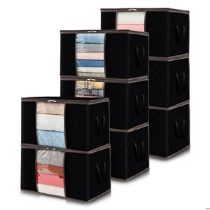 Lifewit Foldable Storage Bags with Clear Window 