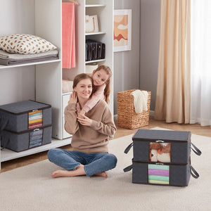 Lifewit Foldable Storage Bags with Clear Window 