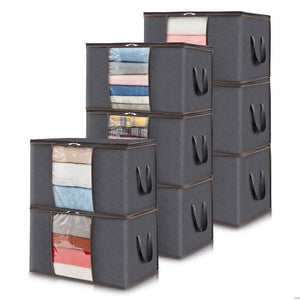 Lifewit Foldable Storage Bags with Clear Window 