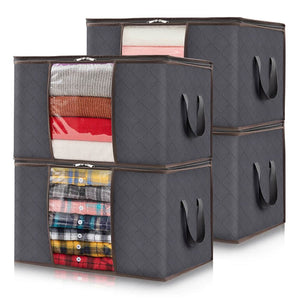 Lifewit Foldable Storage Bags with Clear Window 
