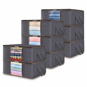 Lifewit Foldable Storage Bags with Clear Window 