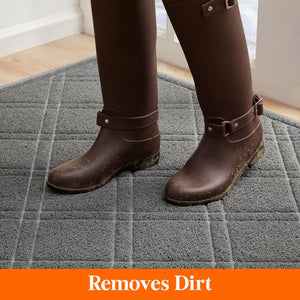 Lifewit Indoor Front Door Mat Thin Doormat Rug for