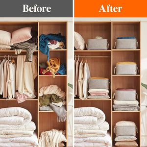Lifewit Large Fabric Storage Baskets for Shelves 