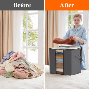 Lifewit Large Storage Bags Organizer for Clothes