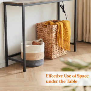 Lifewit Narrow Console Table Sofa Table
