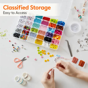 Lifewit Plastic Jewelry Organizer Box Craft