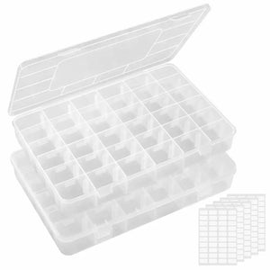 Lifewit Plastic Jewelry Organizer Box Craft