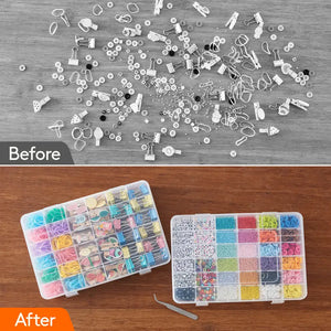 Lifewit Plastic Jewelry Organizer Box Craft