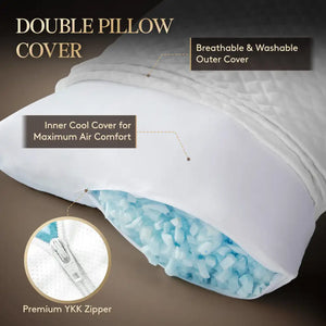 Lifewit Shredded Memory Foam Cooling Pillow for