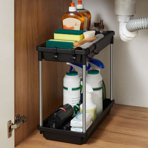 Lifewit Under Sink Shelves Organizer Rack 2 Tier 