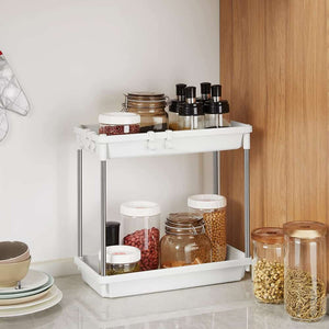 Lifewit Under Sink Shelves Organizer Rack 2 Tier 
