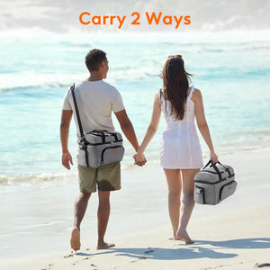 Lifewit Soft Insulated Cooler Tote Bag for Camping
