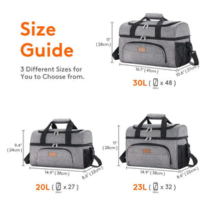 Lifewit Soft Insulated Cooler Tote Bag for Camping