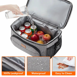 Lifewit Soft Insulated Cooler Tote Bag for Camping