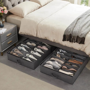 Lifewit Under Bed Shoe Storage Organizer Bins 2/3