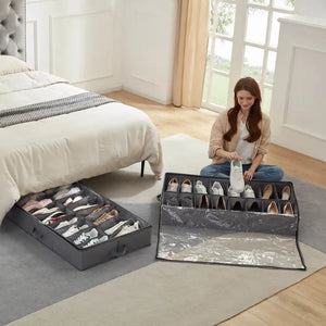 Lifewit Under Bed Shoe Storage Organizer Bins 2/3