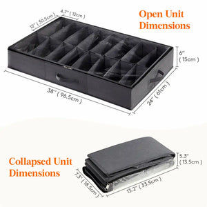 Lifewit Under Bed Shoe Storage Organizer Bins 2/3