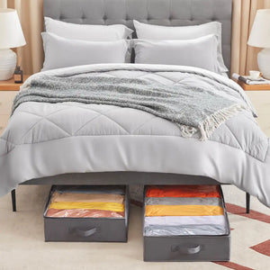 Lifewit Under Bed Storage Totes Bags Low Profile